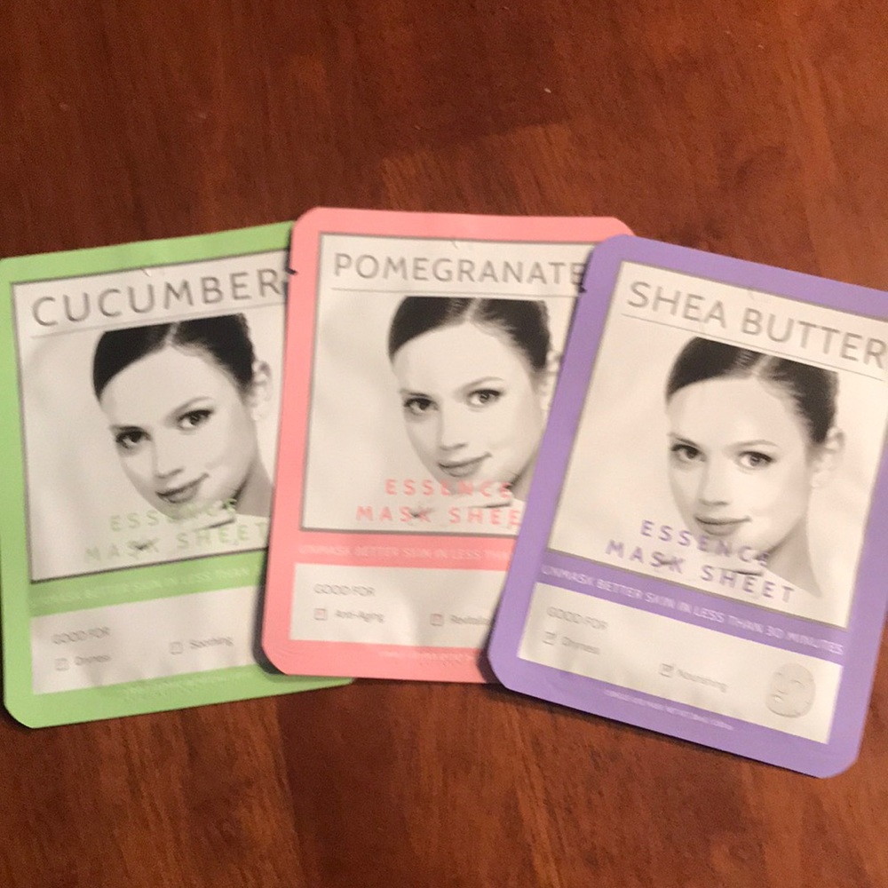 SOLD.   Bundle of 3 facial masks